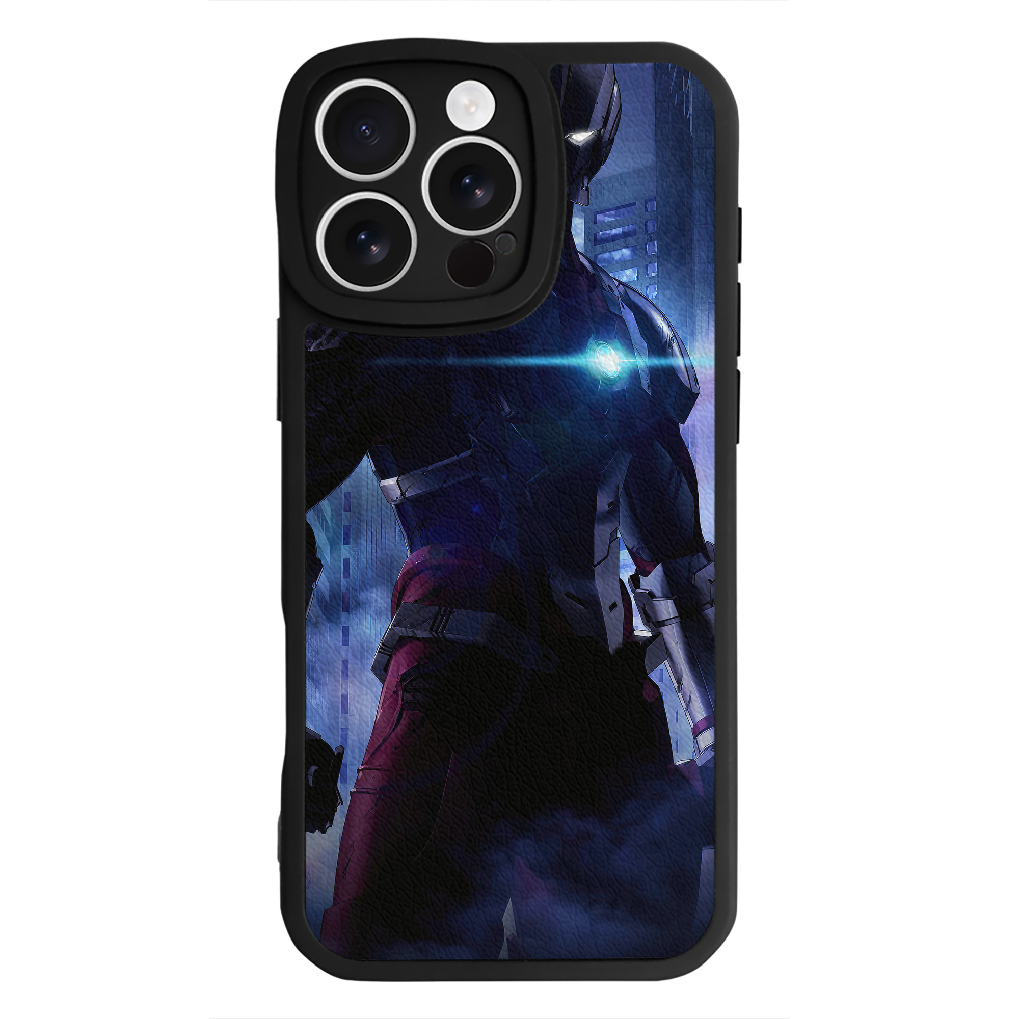 （画像用） ウルトラマン Ultraman 【iPhone 16シリーズ対応】シリコンスマホケース（レザー調） 材質：シリコン